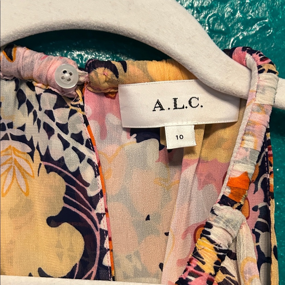 A.L.C  Floral Maxi Dress - Picture 2 of 9